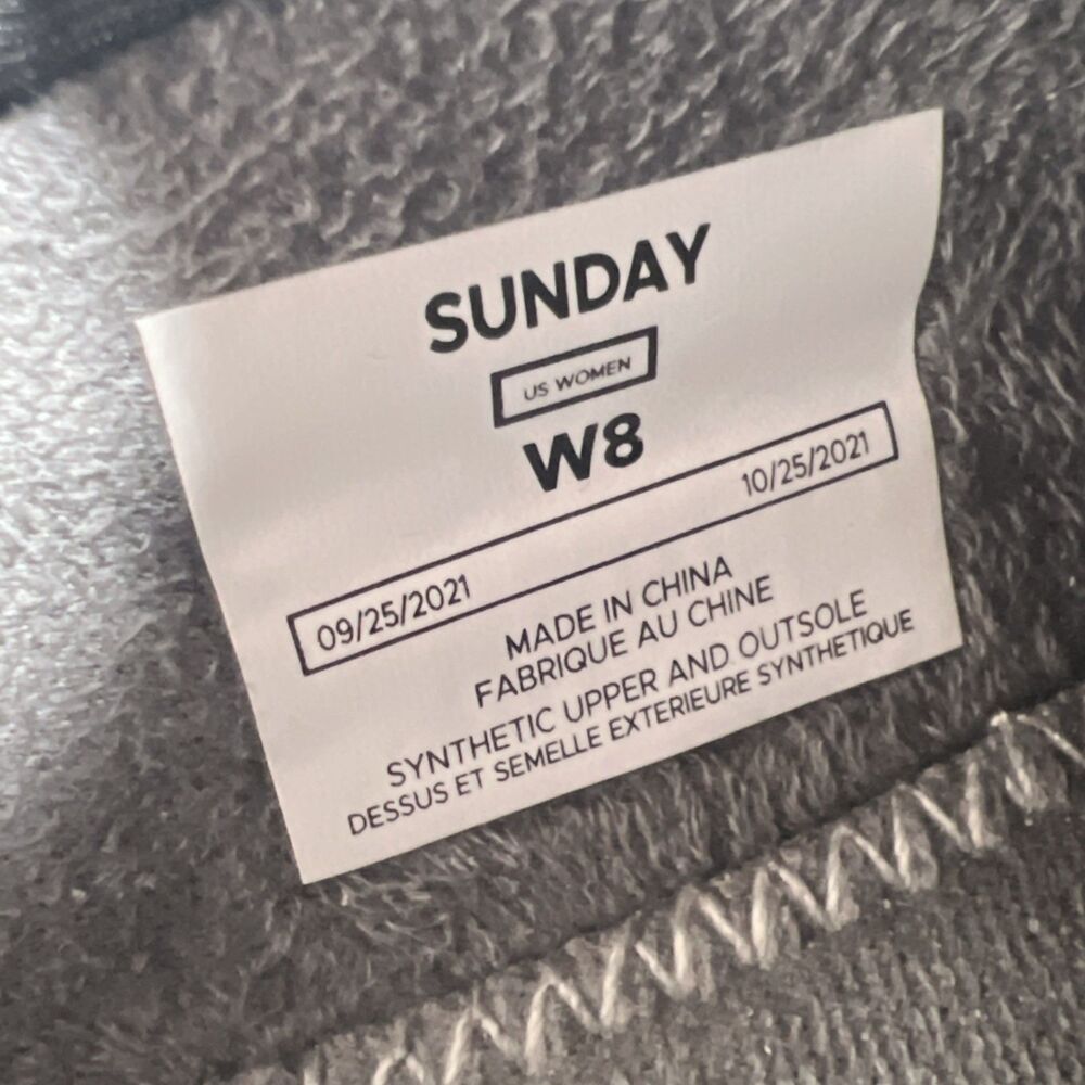 Vessi Womens Sunday Slippers Size W8 Black Excellent Loungewear Comfort - Picture 7 of 7